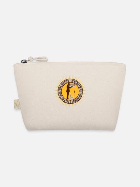 Beer Me Getting Married - Organic Pouch - nature - Front