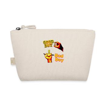 Good boy VS bad boy - Organic Pouch - nature - Front