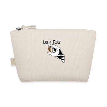 Let it Flow good boy - Organic Pouch - nature - Front