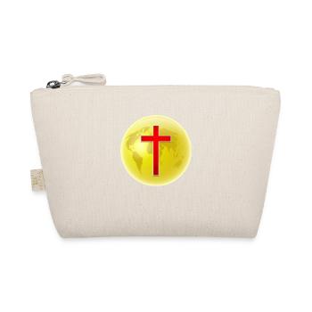 Worldwide Cross Symbol - Organic Pouch - nature - Front