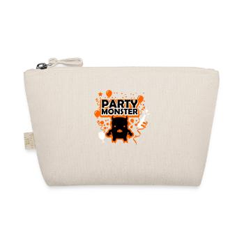 Party monster orange - Organic Pouch - nature - Front
