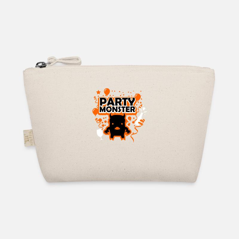 Partymonster orange Bio-Täschchen