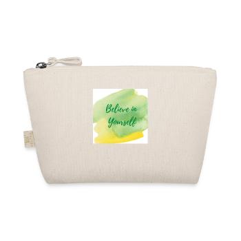 Believe in Yourself - Organic Pouch - nature - Front