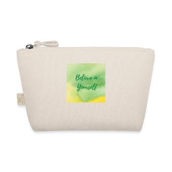 Believe in Yourself - Organic Pouch - nature - Front