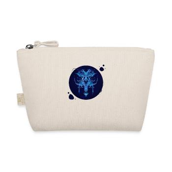 Collection Mystique ~ bleu nuit ~ n°1 - Trousse biologique - nature - Devant