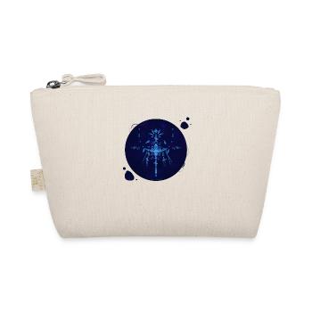 Collection Mystique ~ bleu nuit ~ n°4 - Trousse biologique - nature - Devant
