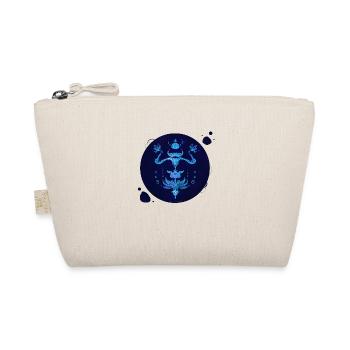 Collection Mystique ~ bleu nuit ~ n°5 - Trousse biologique - nature - Devant