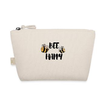 Bee Happy - Organic Pouch - nature - Front
