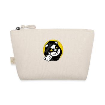 Bär und Panda - Bio-Täschchen - Natur - Vorne