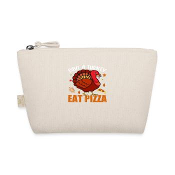 Save a Turkey Eat Pizza - Organic Pouch - nature - Front