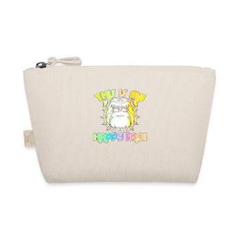 Angry face face angry Swedish Swedish dog - Organic Pouch - nature - Front