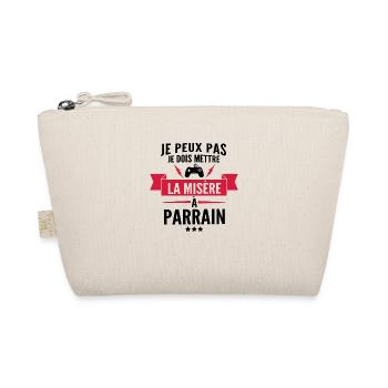 je dois mettre la misère à parrain / humour enfant - Trousse biologique - nature - Devant