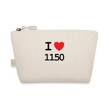 I Love 1150 - Ich liebe Rudolfsheim-Fünfhaus - Bio-Täschchen - Natur - Vorne