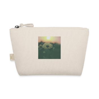 Beautiful Spring wildflowers at dusk - Organic Pouch - nature - Front