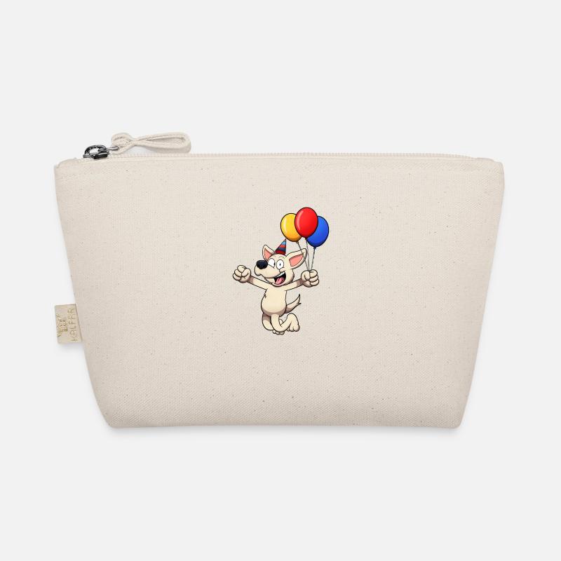 Labrador-Hund feiert Geburtstag Bio-Täschchen