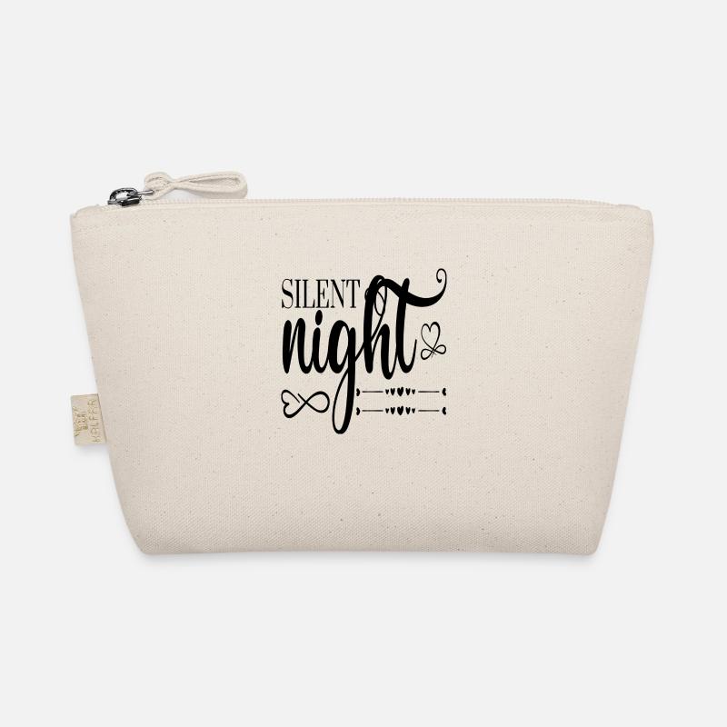 Silent Night Christmas Organic Pouch