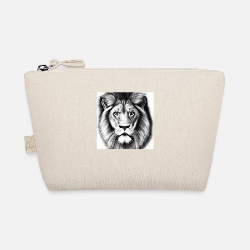 Drawn Lion Organic Pouch