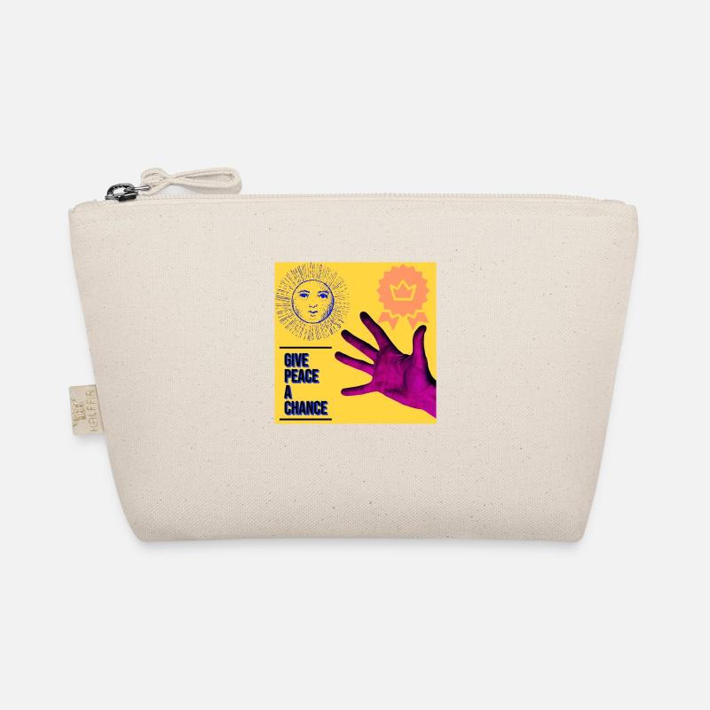 give peace a chance - Organic Pouch - nature