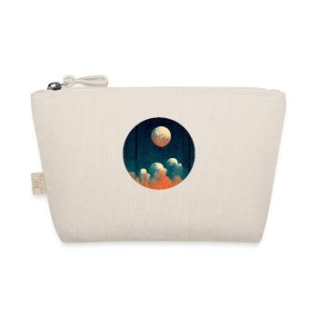 Mond am Abend - Bio-Täschchen - Natur - Vorne