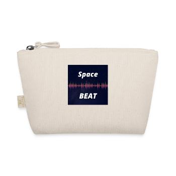 Space Beat Music Shirt - Organic Pouch - nature - Front