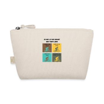 ce que je fais durant mon temps libre vélo - Trousse biologique - nature - Devant