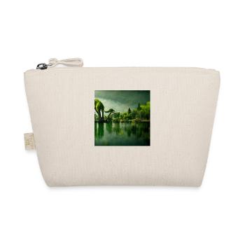 Dinosaur Lake Landscape Future III - Organic Pouch - nature - Front