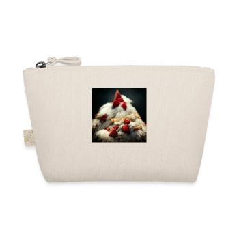 Abstract Chicken Fantasy II - Organic Pouch - nature - Front