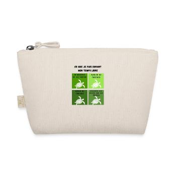 ce que je fais durant mon temps libre tortue - Trousse biologique - nature - Devant