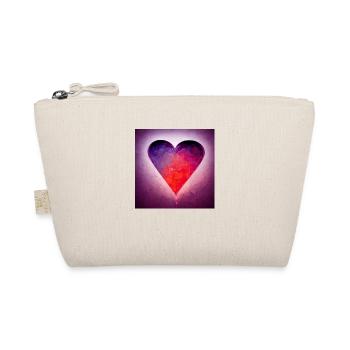 Heart Abstract Photorealistic VII - Organic Pouch - nature - Front