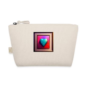 Heart Abstract Photorealistic VI - Organic Pouch - nature - Front