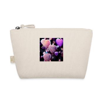 Les cœurs violets tombent - Trousse biologique - nature - Devant