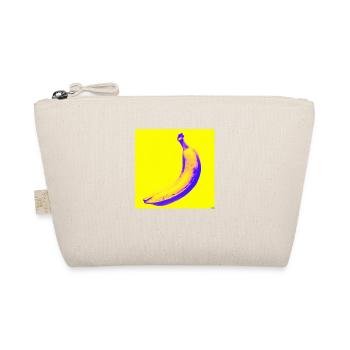 Violet/Banane jaune (clair) - Trousse biologique - nature - Devant