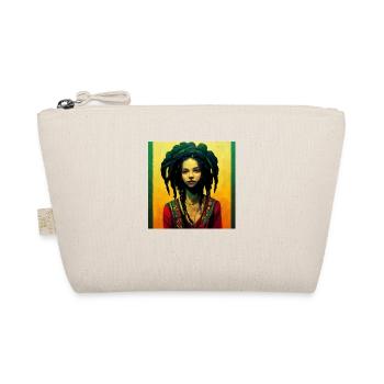 she is in love with a rastaman - Bio-Täschchen - Natur - Vorne