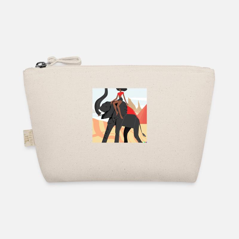 fille chevauchant l’éléphant Trousse biologique