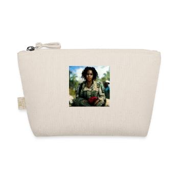 Beautiful US Army Combat Medical Painting - Organic Pouch - nature - Front