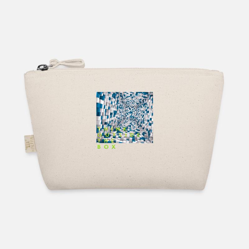 Pensez en dehors des sentiers battus pensées positives heureuses Trousse biologique
