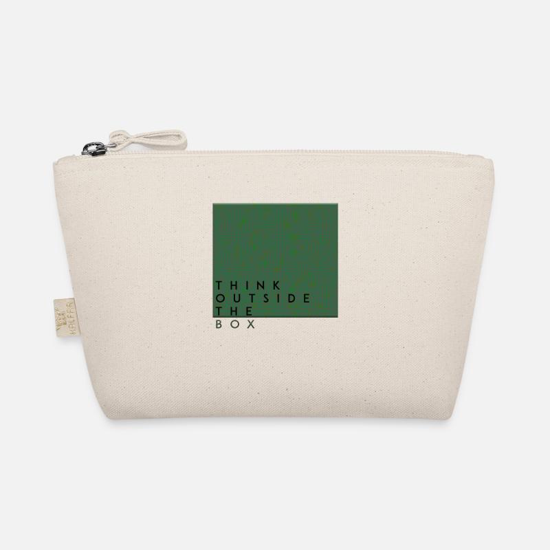 Pensez en dehors des sentiers battus pensées positives heureuses Trousse biologique