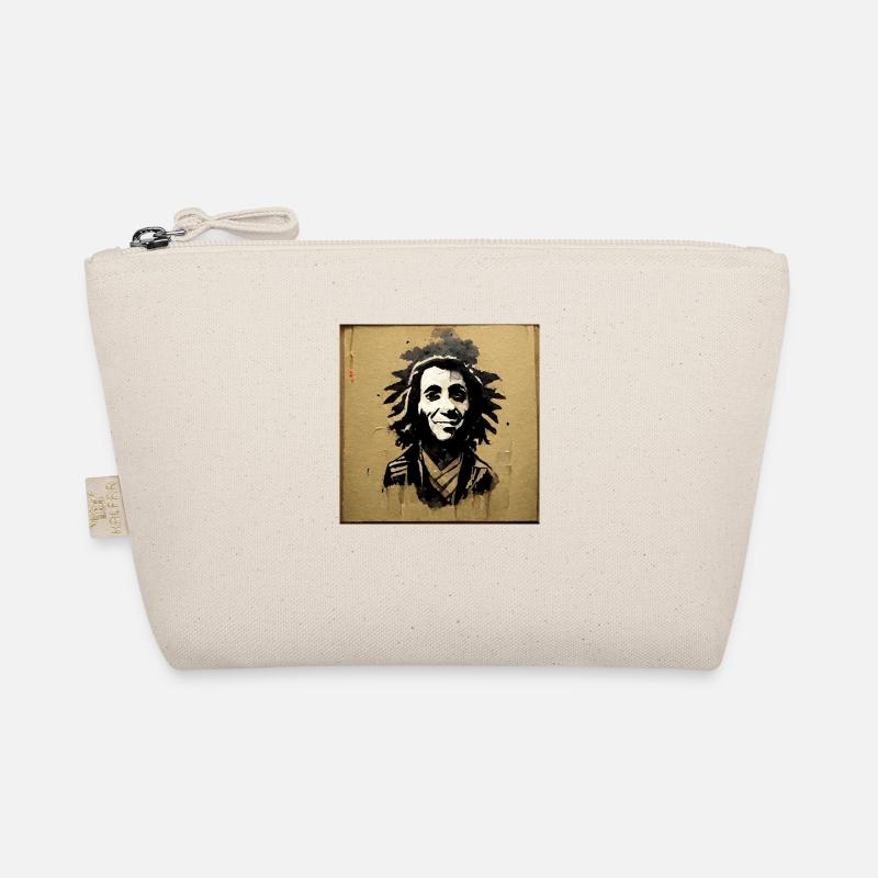 Rastafarian sketch painting Organic Pouch