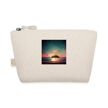 Birthday Party In Paradise - Organic Pouch - nature - Front