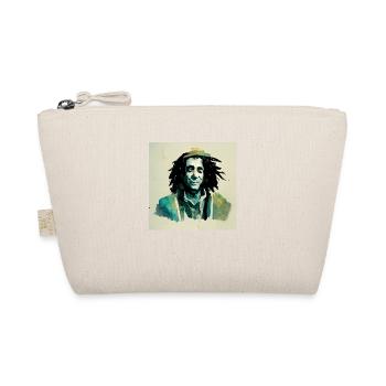 Rastafari-skizzenmalerei - Bio-Täschchen - Natur - Vorne