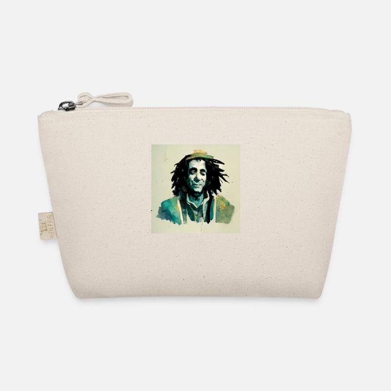 Rastafarian sketch painting Organic Pouch