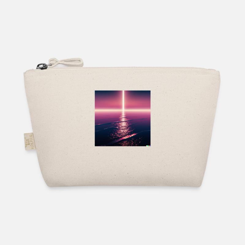 Synthwave the return of Jesus Organic Pouch