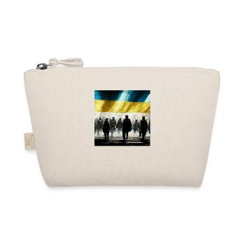 Ukraine wins Slava Ukaini - Organic Pouch - nature - Front