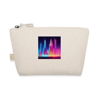 Women with dried and cracked skin drawing - Organic Pouch - nature - Front
