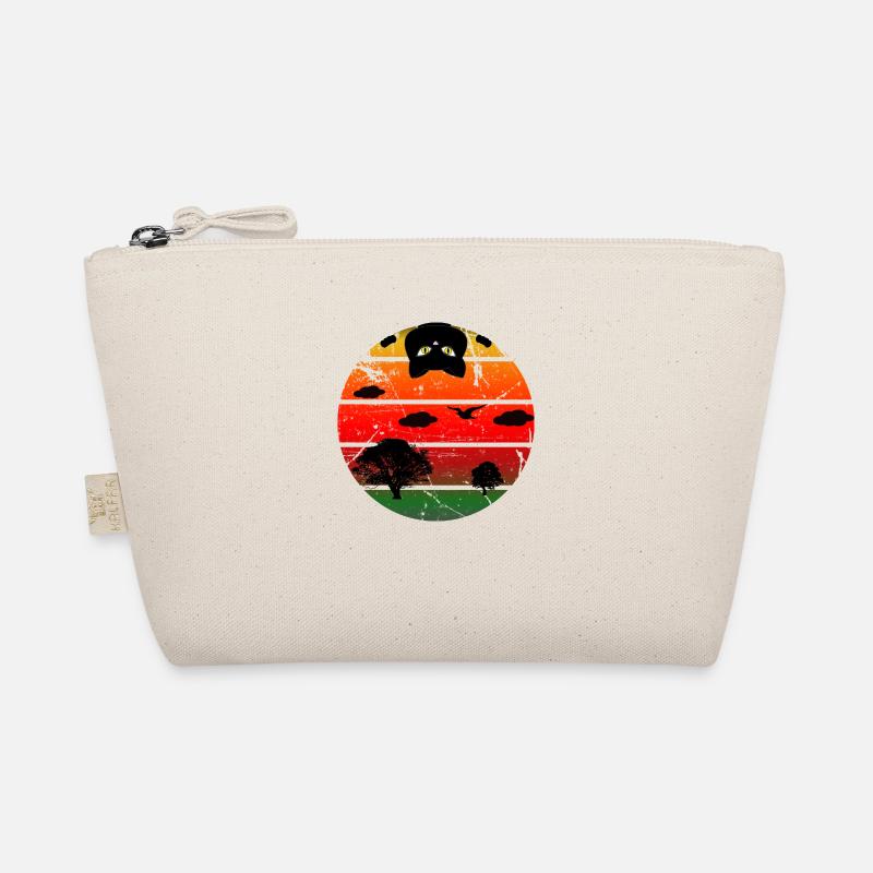 Sunset Cat Organic Pouch