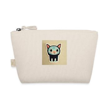 Chat de dessin animé mignon - Trousse biologique - nature - Devant