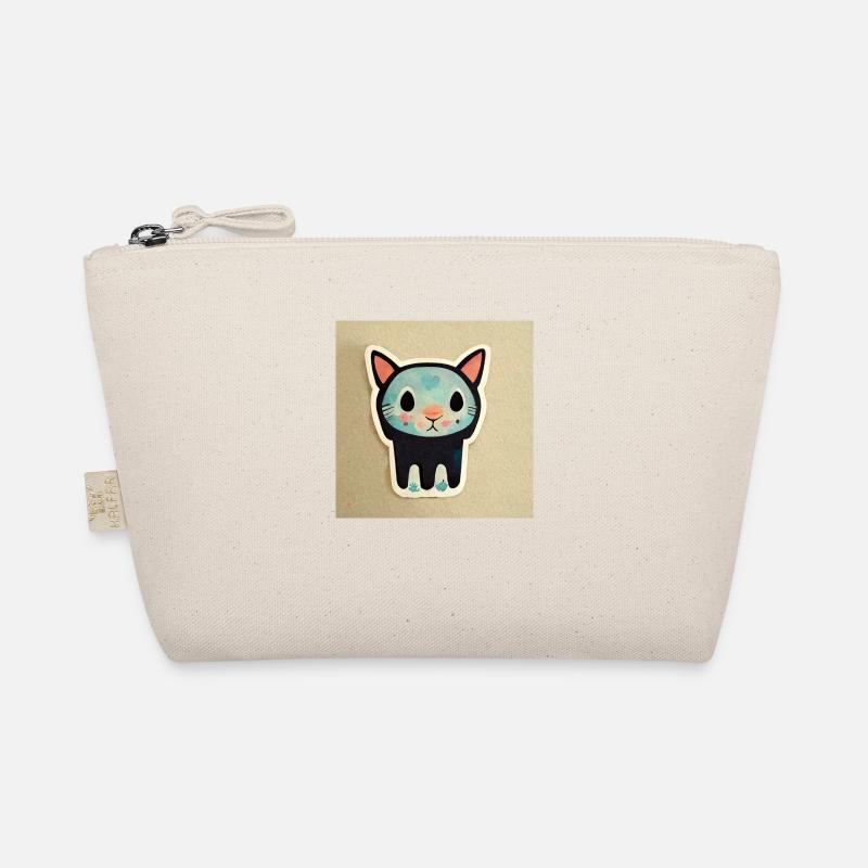 Chat de dessin animé mignon Trousse biologique
