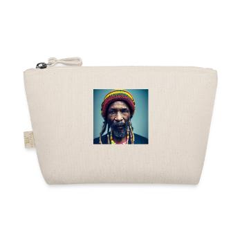 Rastafari Realistic Photo Painting - Organic Pouch - nature - Front