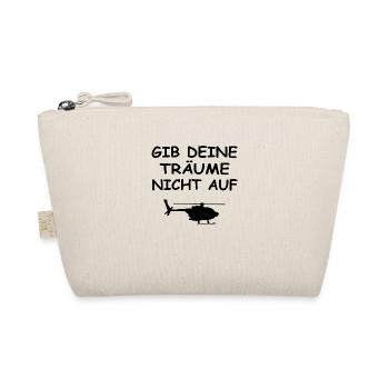 Hubschrauber - Bio-Täschchen - Natur - Vorne