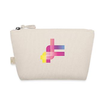 Splashes of Color Blobs splashes of paint Painter Gift - Organic Pouch - nature - Front